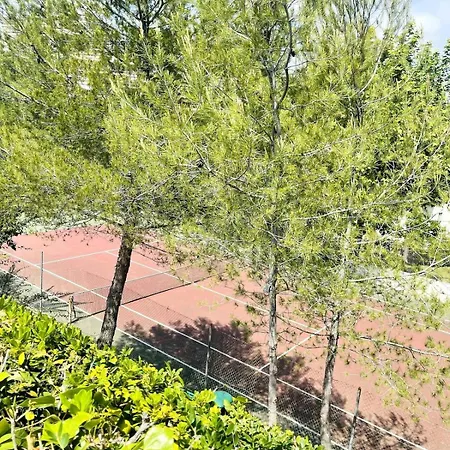 Studio Climatise Avec Piscine-Tennis-Parking Villeneuve-Loubet Exterior photo
